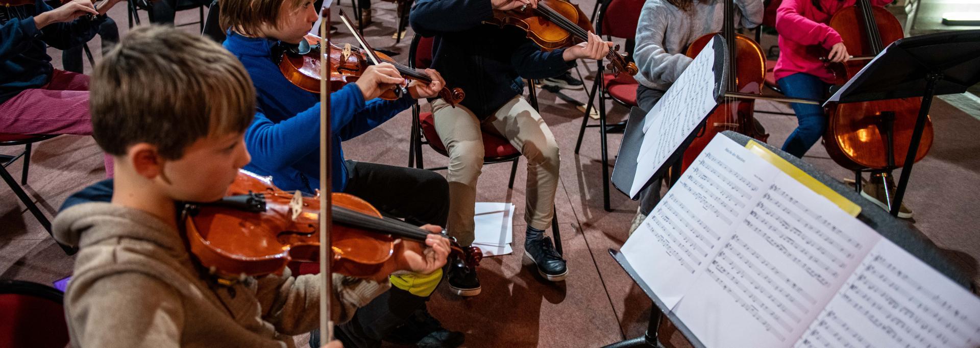 Conservatoire répétitions cordes