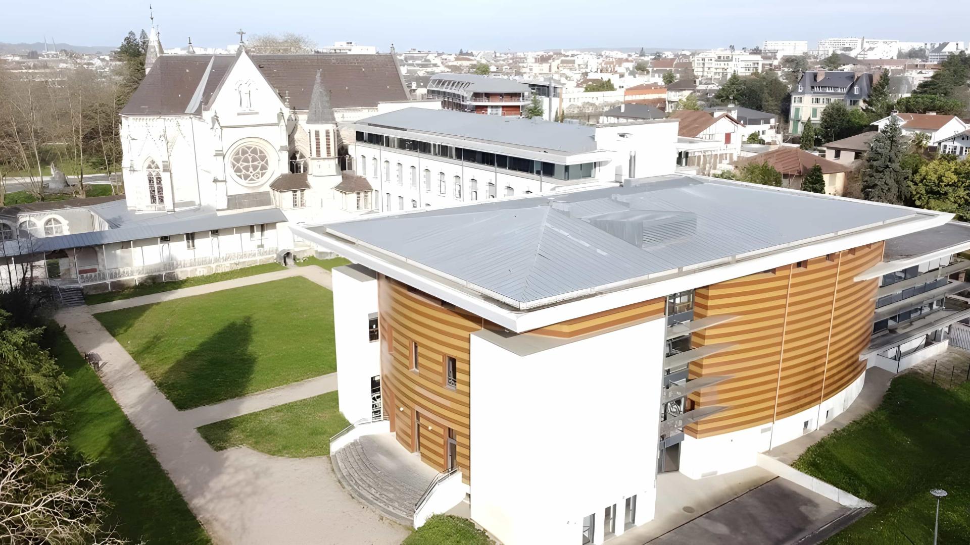 Conservatoire Pau-Pyrénées vu du dessus