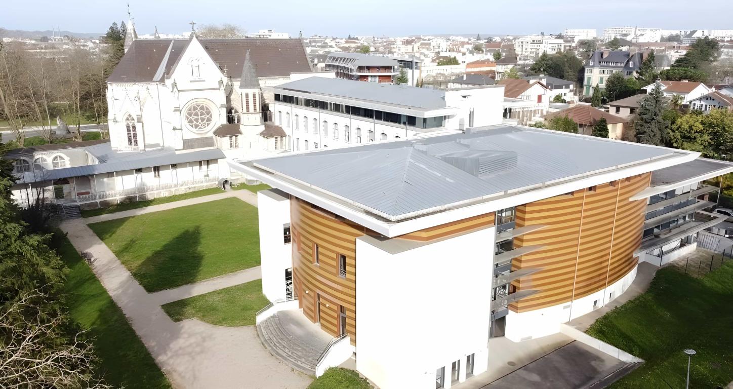 Conservatoire Pau-Pyrénées vu du dessus